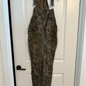 American Bazi Women's Camo Overalls